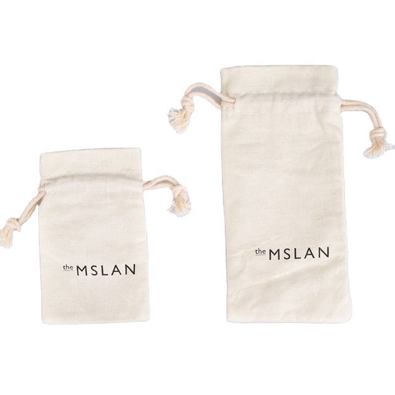 The most popular custom jewelry eco packaging drawstring gift bag