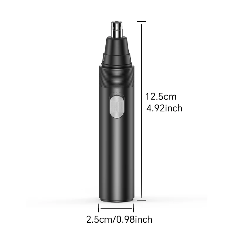 Portable Rechargeable Four-in-One Nose Hair Trimmer Set Electric Push Shear for Home Salon Car RV Use Durable Plastic for Garage details