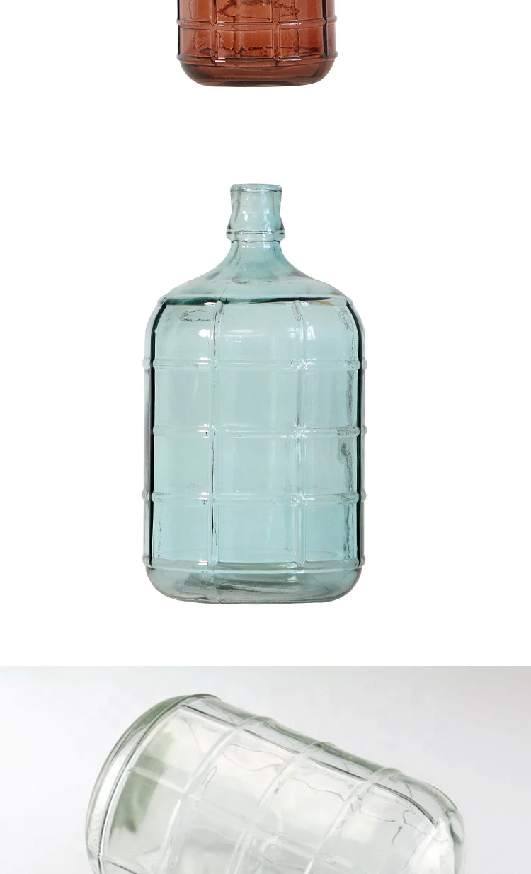 Transparent 1 Gallon Glass Jug 3 Gallon 5 Gallon 6 Gallon 6.5gallon