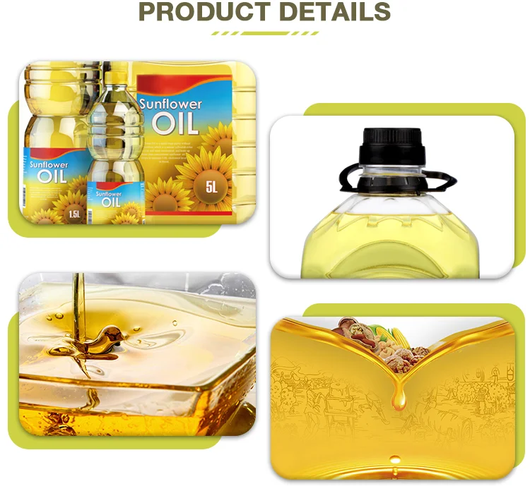 Hot sale cheap crude sunflower seed oil bulk sunflower vegetable oil 3 litre refined cooking oil
