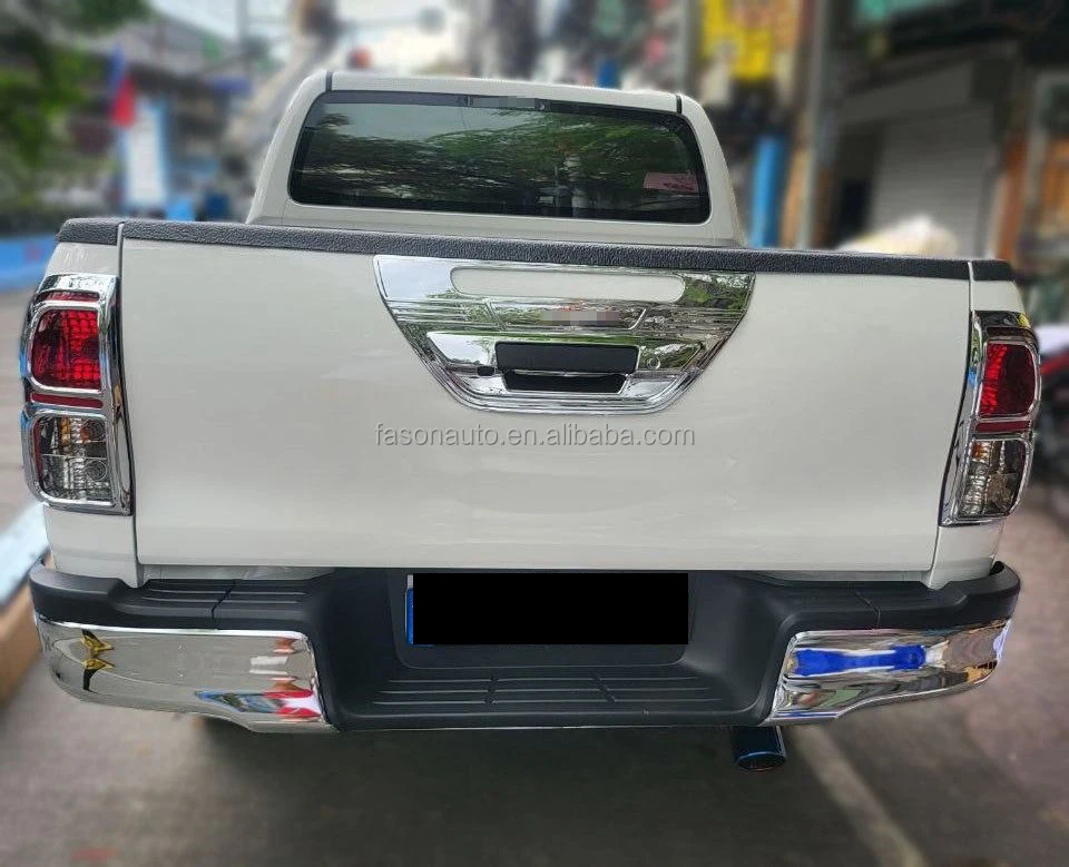 Aftermarket Accessories Rear Bumpers For Hilux Revo 2015 2016 2017 Off