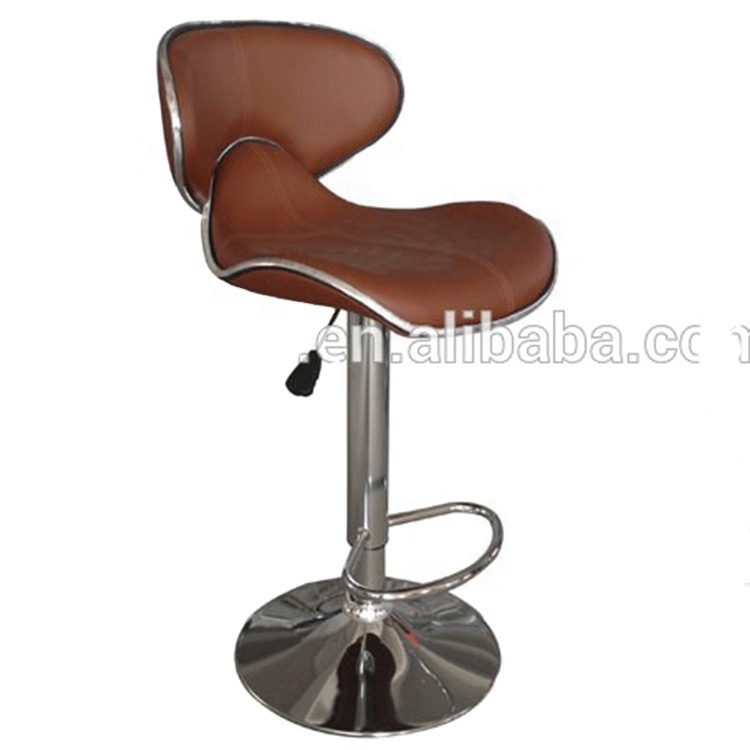 Кожаный чехол с бабочкой барный стул