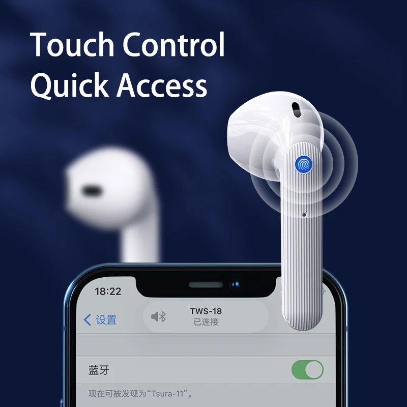 remax new wireless tws earphone tws 18 Alibaba