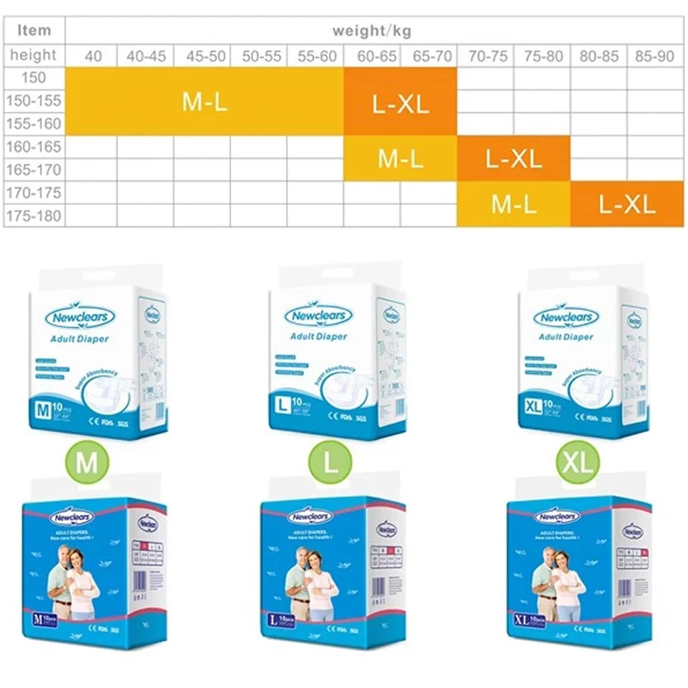 High Quality Adult Diaper Container