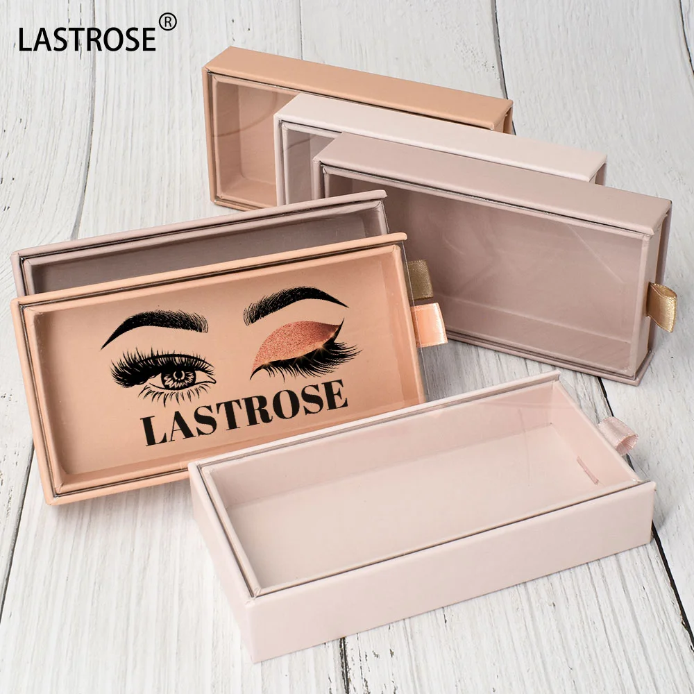 Wholesale Empty Eyelash Case Customized Boxes 3d Mink Lashes Private