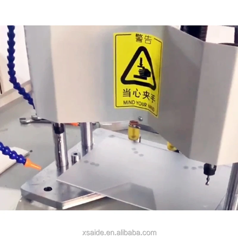 Factory Direct Sale Easy to Operate Mini Bench Nail Drill Press Machine Drilling Machines for Acrylic/PMMA/PS