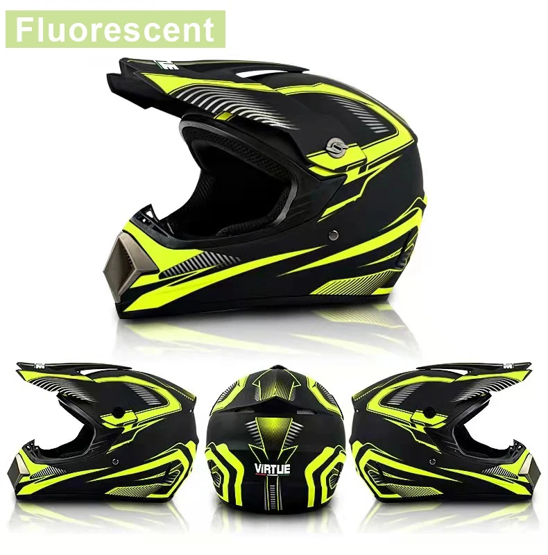 Motorcycle Blue-Tooth Helmet Full Face Motocross Safety