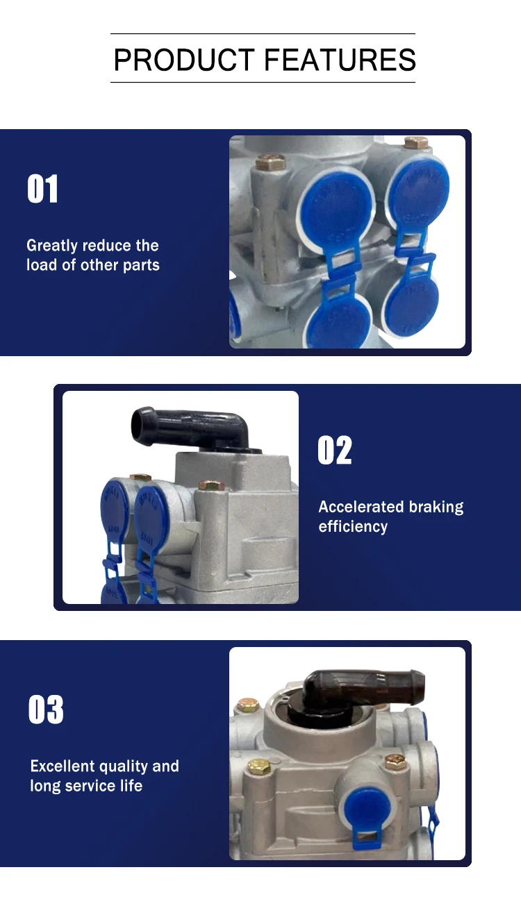 Trailer Spring Truck Parts Brake Control Valve Wg9000360520 Hand Air