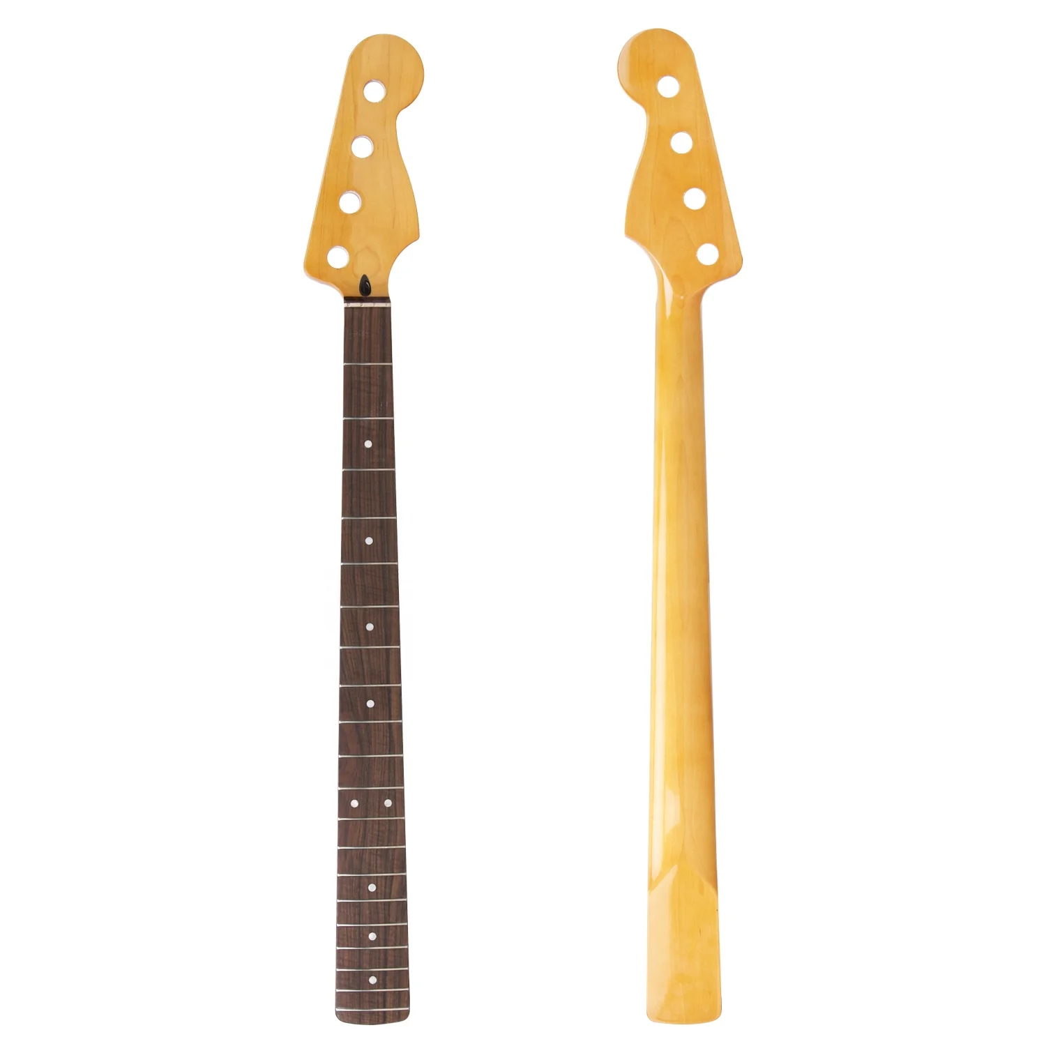 エレクトリックベースギター用4弦ネック - ローズウッド指板, 20フレット