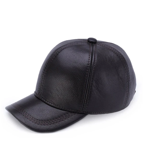 Custom Black Genuine Dad Hat Adjustable 