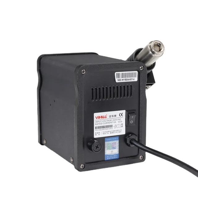 YIHUA 8786D Upgrade Version Soldering Station Hot air 2in1 Machine