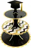 Graduation cup cake rack