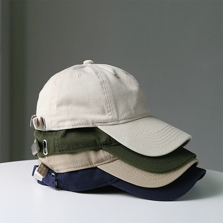 Solid Snapback Hat,Cotton Baseball Cap 