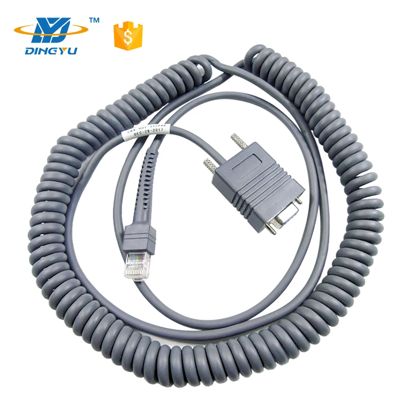 Factory Custom RJ45 USB  zebra Symbol Barcode Scanner LS2208 LS4478 Scanner Cable
