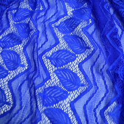 90% нейлон 10% спандекс сетчатая ткань для занавесок вышивка вечернее платье кружевная ткань синее кружево