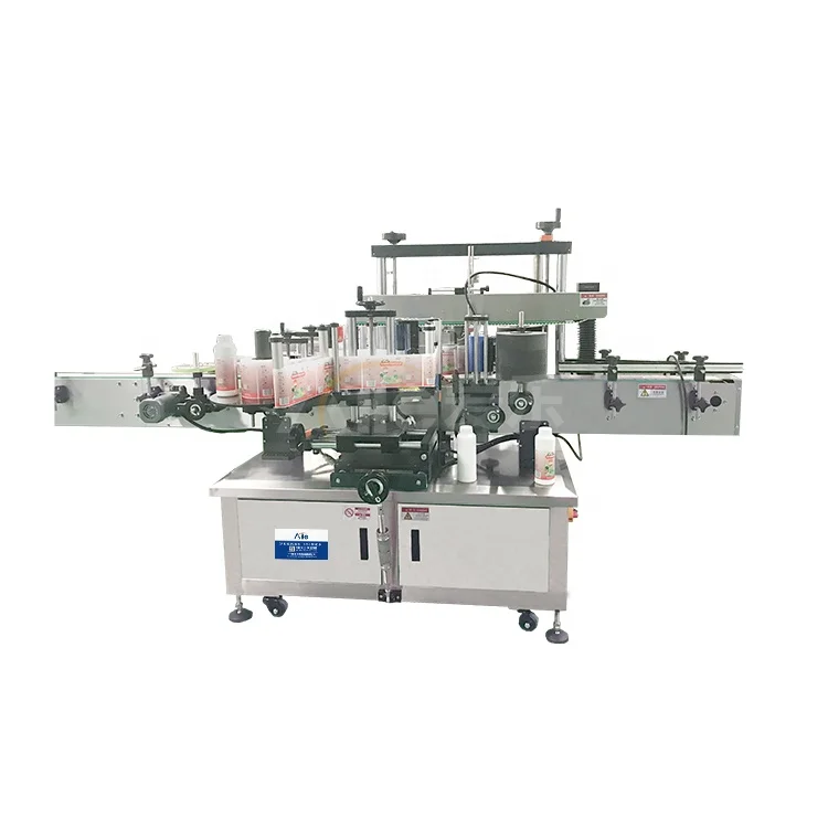 Aile Round Bottles Labeling Machine Deodorant Stick Packaging Equipment Stainless Steel Flat Surface Square Labeling Machine
