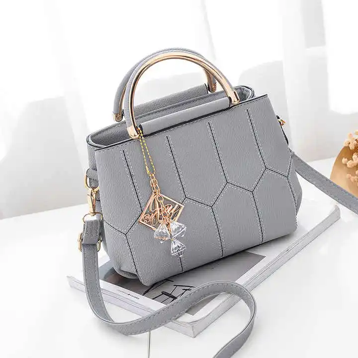 Trendy High Quality Korean Style Casual Women's Small Square Bag Practical Embroidery Zipper Shoulder Bag New Winter Candy