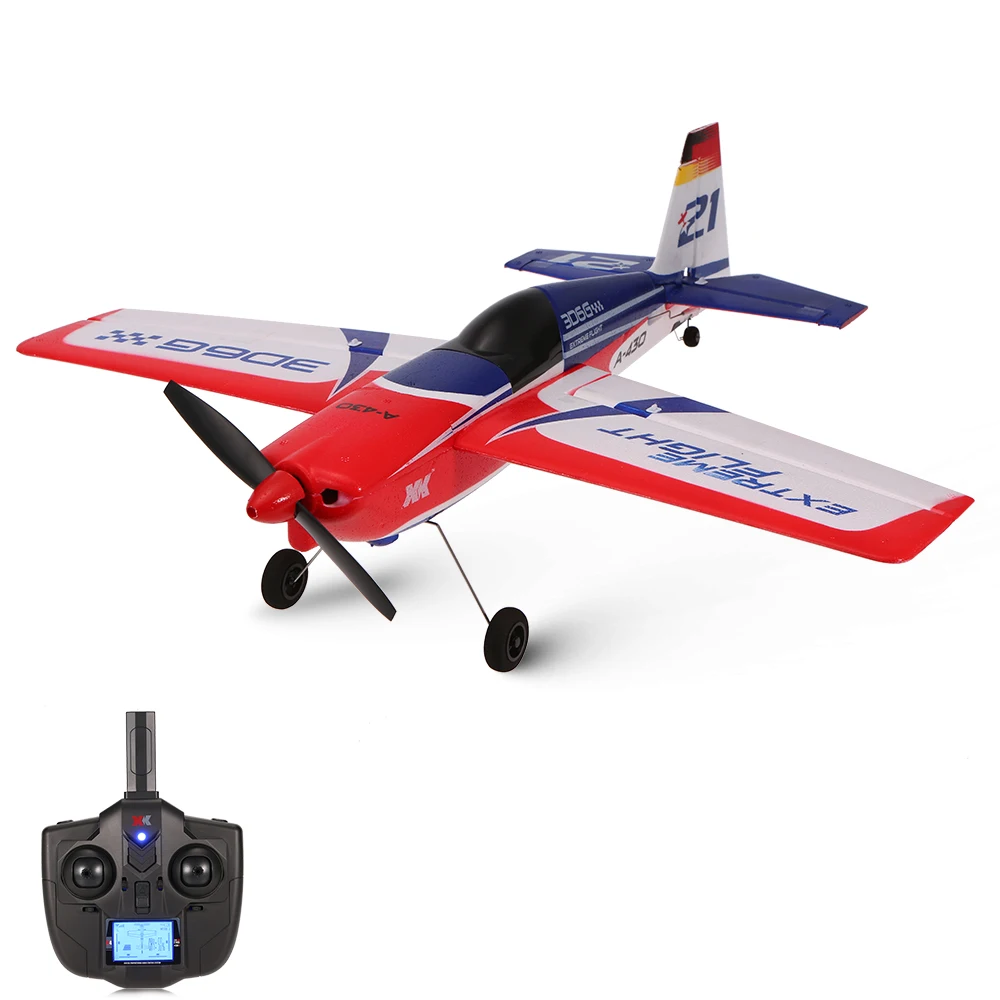 Wltoys XK A430 RC Plane - 3D Simulation & Brushless Motor