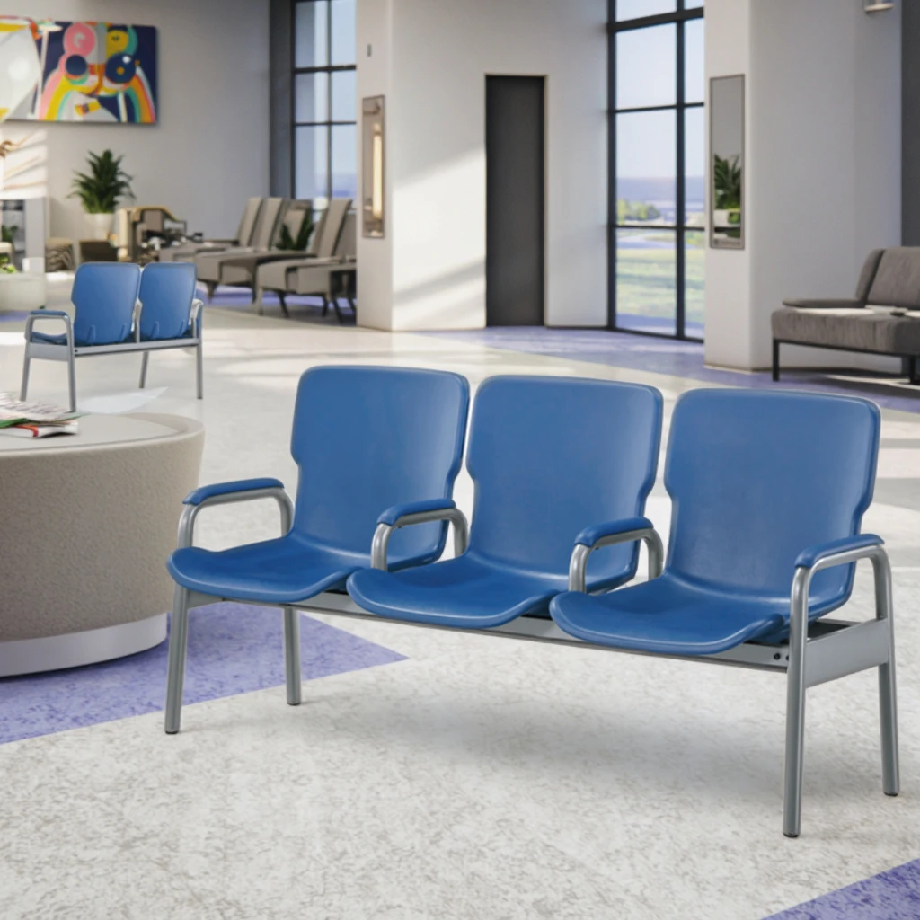 Modern Hybrid Steel Infusion Hospital Waiting Chairs for Hospital & School Use Durable Eco-Friendly Portable Bulk Order Deals 5