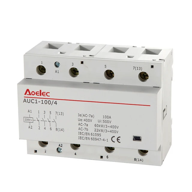 AUC6 Modular Electrical Contactor 2P 25A