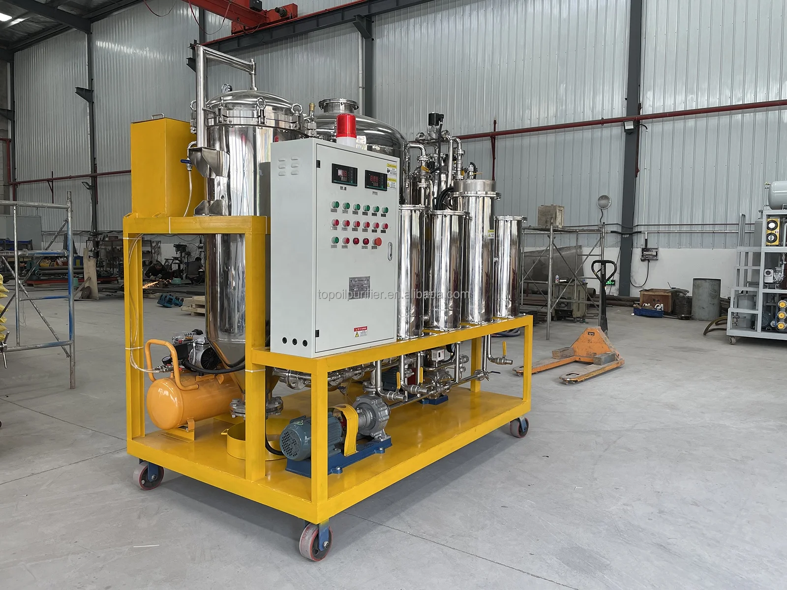 TYS Series Sunflower Oil Refining Machine Oil Filtration Machine
