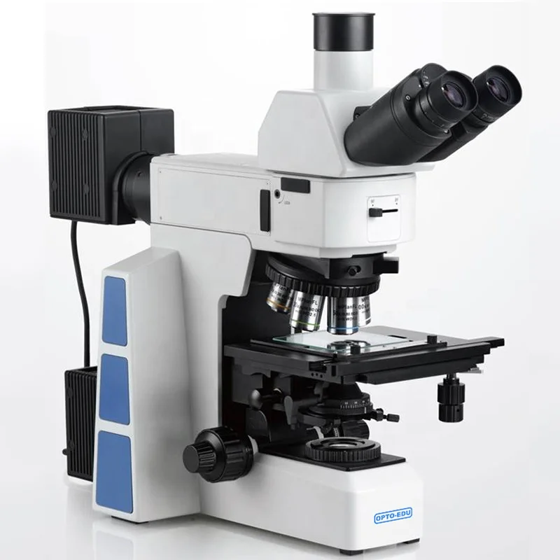 
 OPTO-EDU A13.0910 50-1000x Тринокулярный BD DIC полуapo поляризационный металлургический промышленный микроскоп  