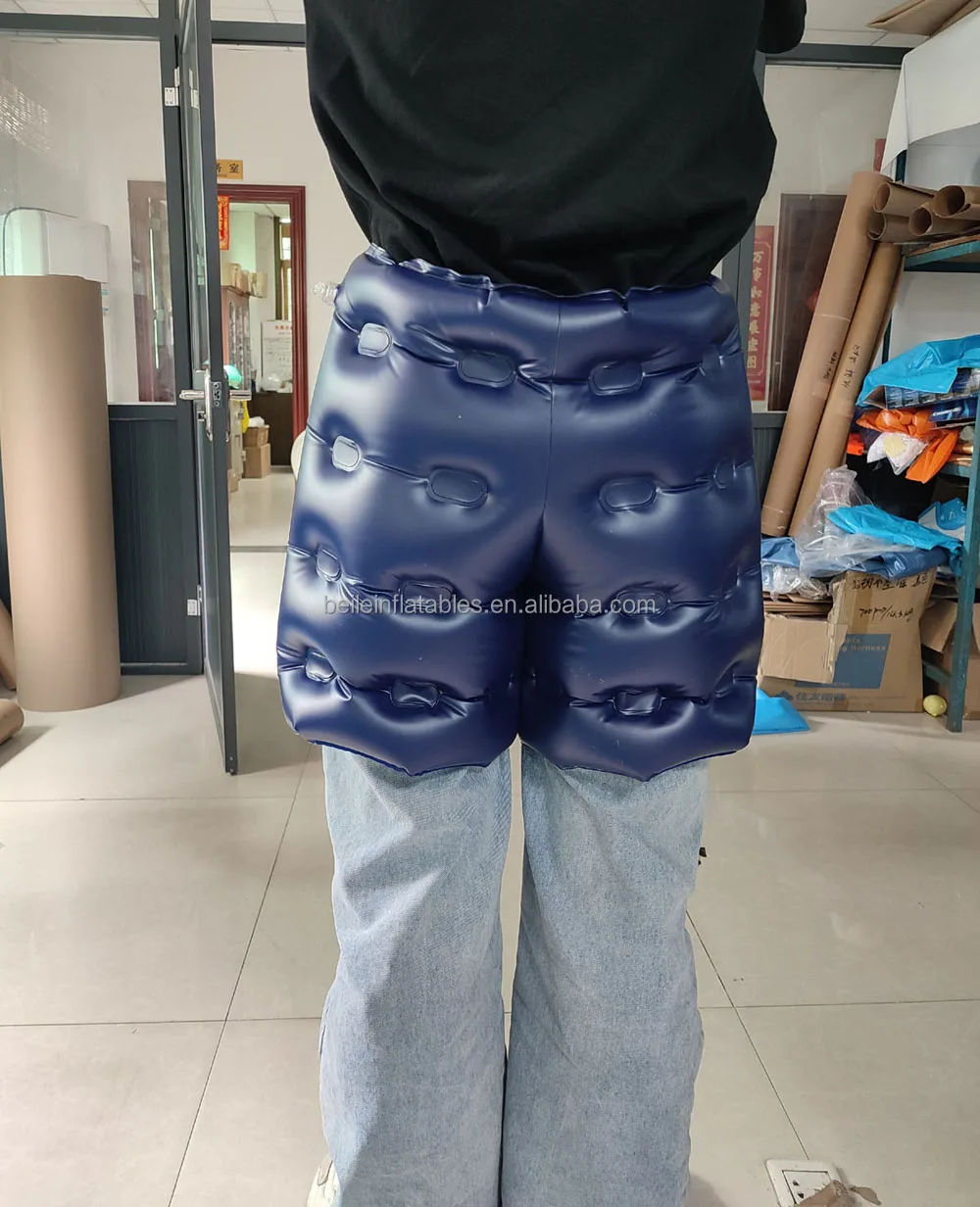 Inflatable PVC Puffer Shorts
