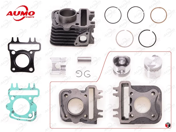 High Performance 50cc 4 Stroke Motorcycle Scooter Engine Parts Engine Assembly for Piaggio 50