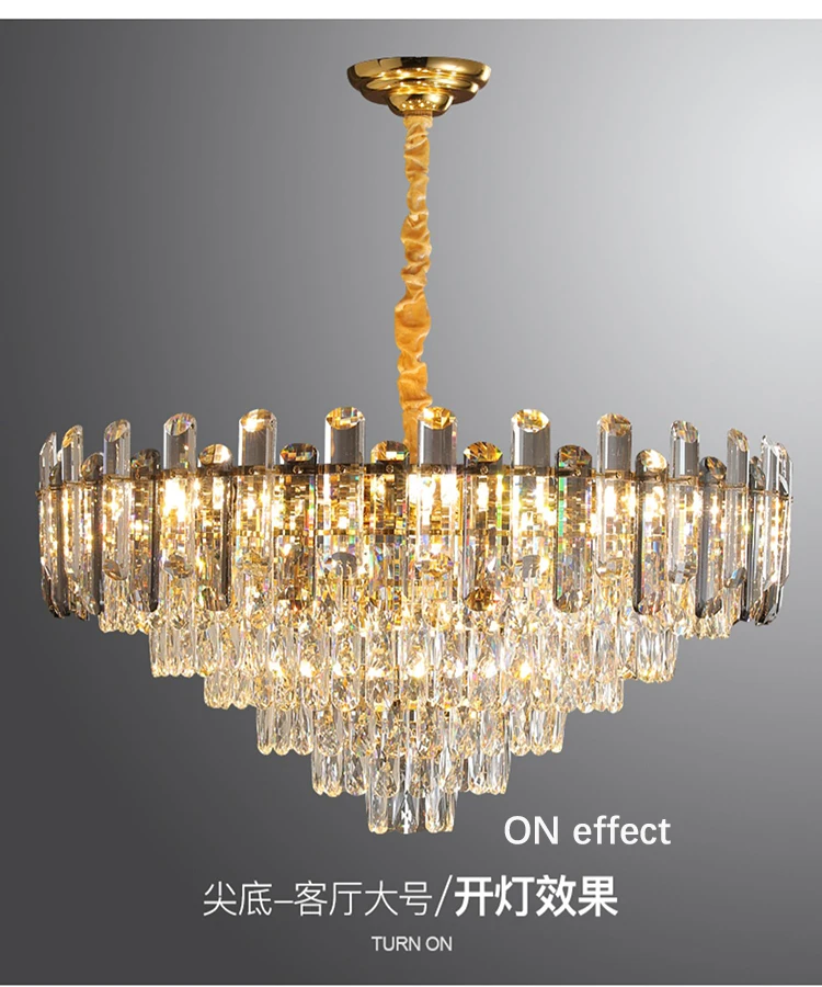 High Quality Crystal Chandelier Living Room Dining Room Modern Simple