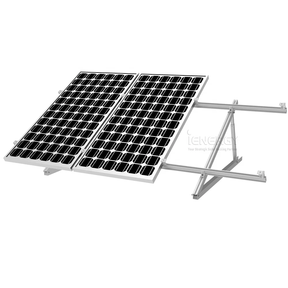 Solar Panel 450W Mounts Tracking Adjustable Triangle Ballast Brackets