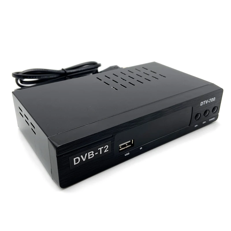 Mpeg2 Set-top Box Icone Iron Pro Set-top Box Hevc H.265 Dvb-t2 FTA Airtel Set-top Box China OEM ODM Factory