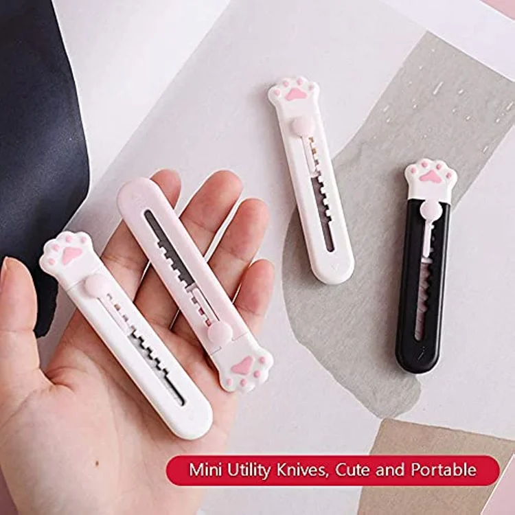 Factory Price  Bottom Automatic Lock 9mm Snap-Off Replacement Blades Knife Cutter Paper Cutter Cuchillo Utility Knife