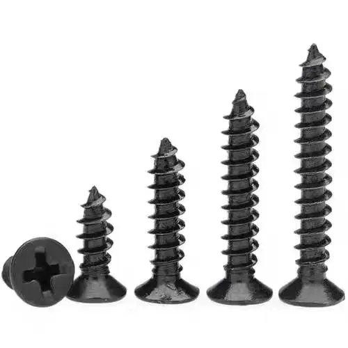 High Quality M3.5x25mm Drywall Screws Black Phosphate Tornillos for Gypsum Board Zinc Coarse Fine Thread Manufacturer manufacture