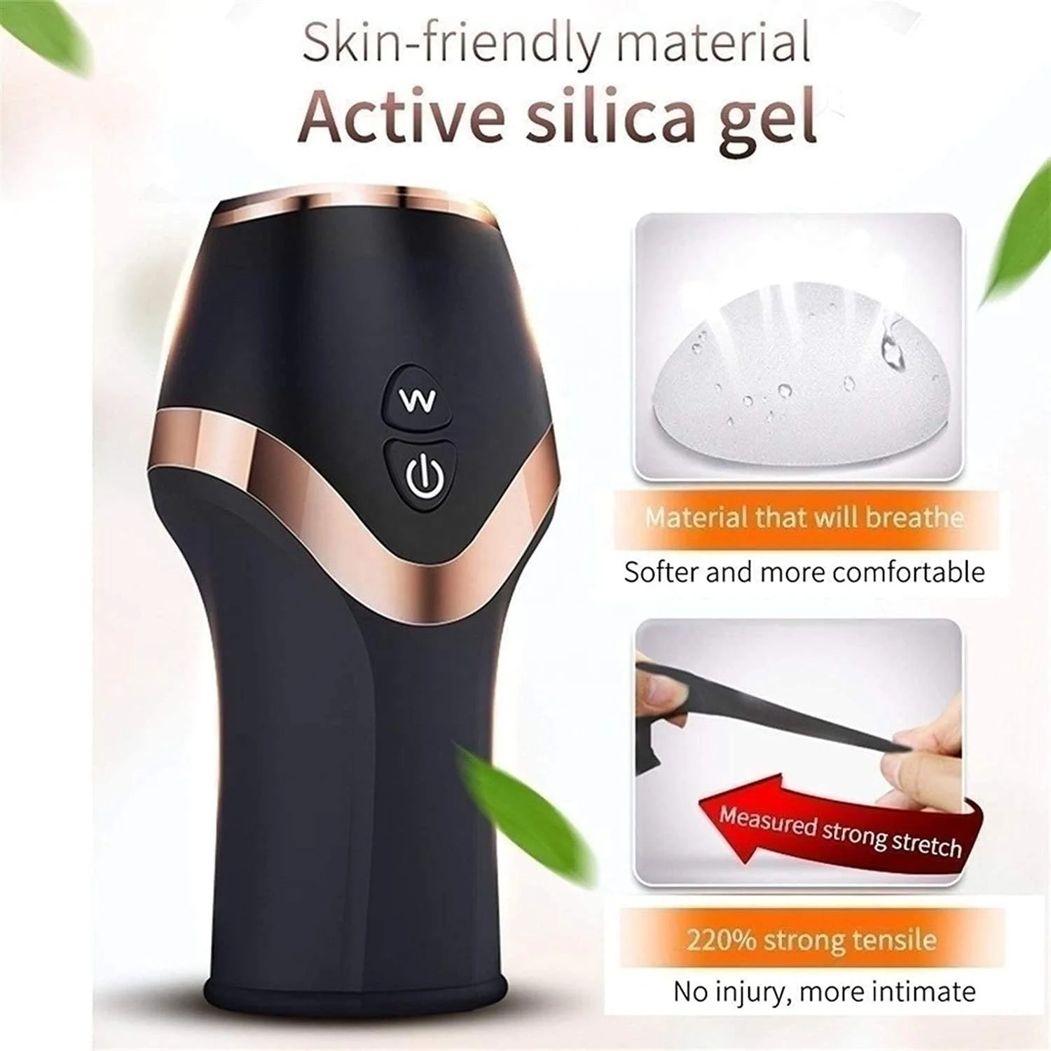 Automatic Male Masturbator Vibrator Penis Trainer Oral Orgasm Glans Stimulation Massager Man Sex Toys