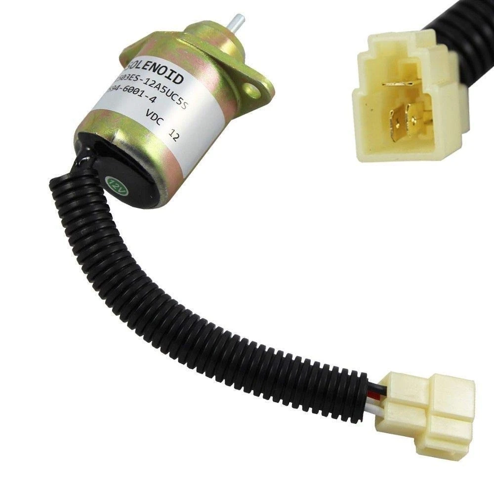 IZUMI 1503ES-12A5UC5 Stop Solenoid for Kubota B1700D B1700E B1700HS for Industrial Machinery