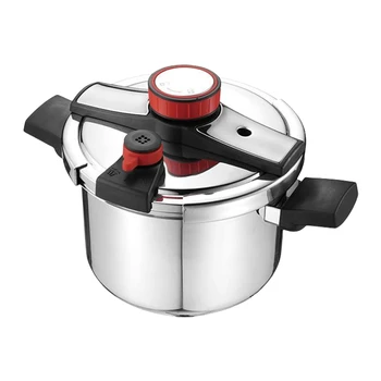 6.3 QT Explosion-Proof 304 Stainless Steel Pressure Cooker with