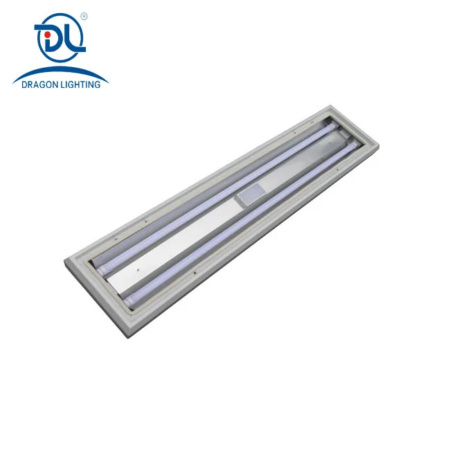 44W Surface Ceiling Jail Lighting IP65 IK10 Prison Panel LED Lights for Security