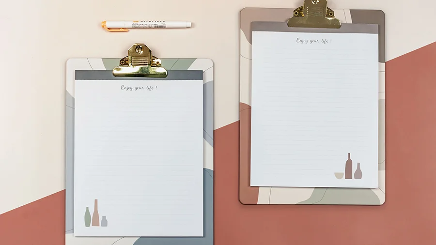 Best Price Office Paper Clip Board Write Clipboards Memo With Fasten