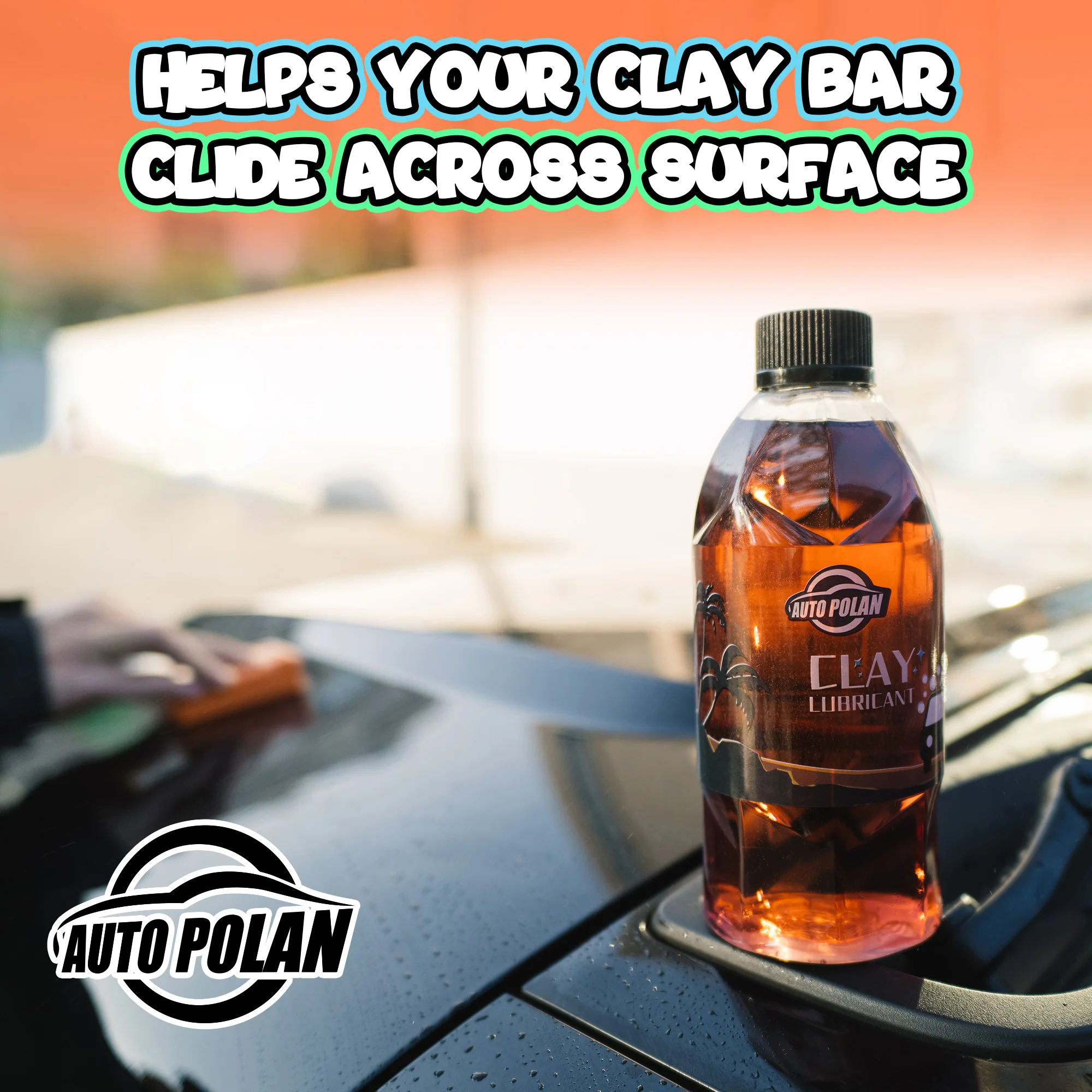 Best Lubricant Clay Car Chemical Gentle Formula Lubricant Spray for Auto  Surface Paint Protection Factory Price