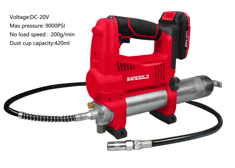 High Quality 20v Cordless Automatic Grease Gun Bare Tool Heavy Duty