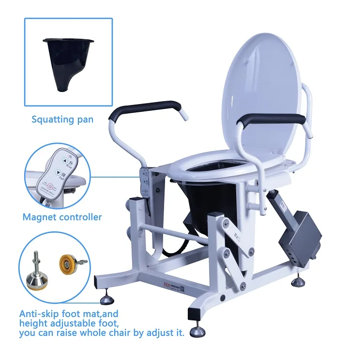 Electric Automatic Toilet Seat Lift Elderly Assistance Products