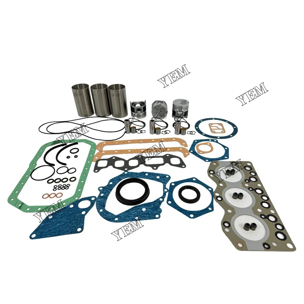 Repair Kit 3AE1 Cylinder Liner Kit With Gasket Set for Isuzu 2