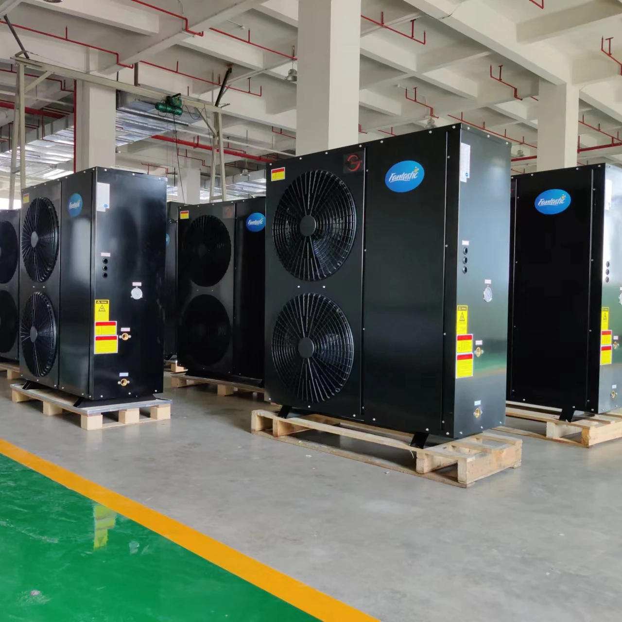 Germany BAFA Poland Air Source to Hot Water Heating Cooling Heatpump Heater Wifi EVI Monoblock R32 Dc Inverter 20kw Heat Pump