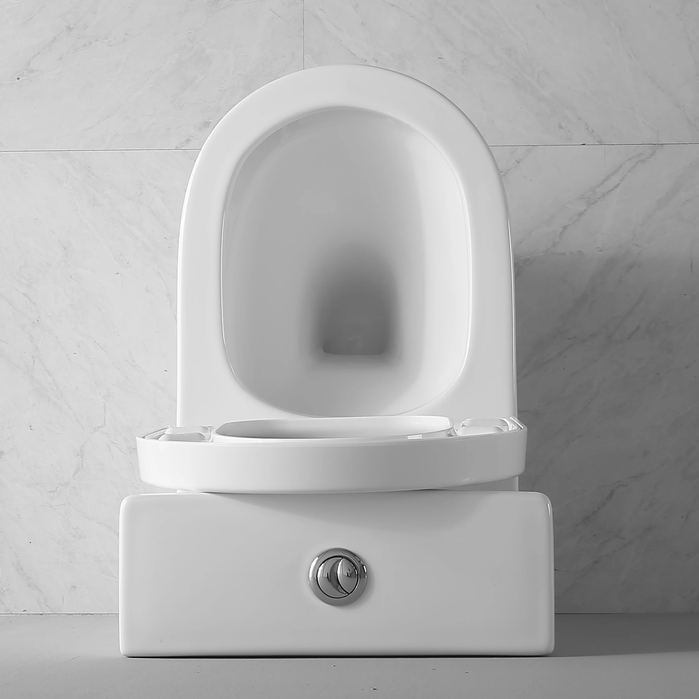 European Hotel Style Sanitary Ware Toilet Comfort Height Floor Mounted