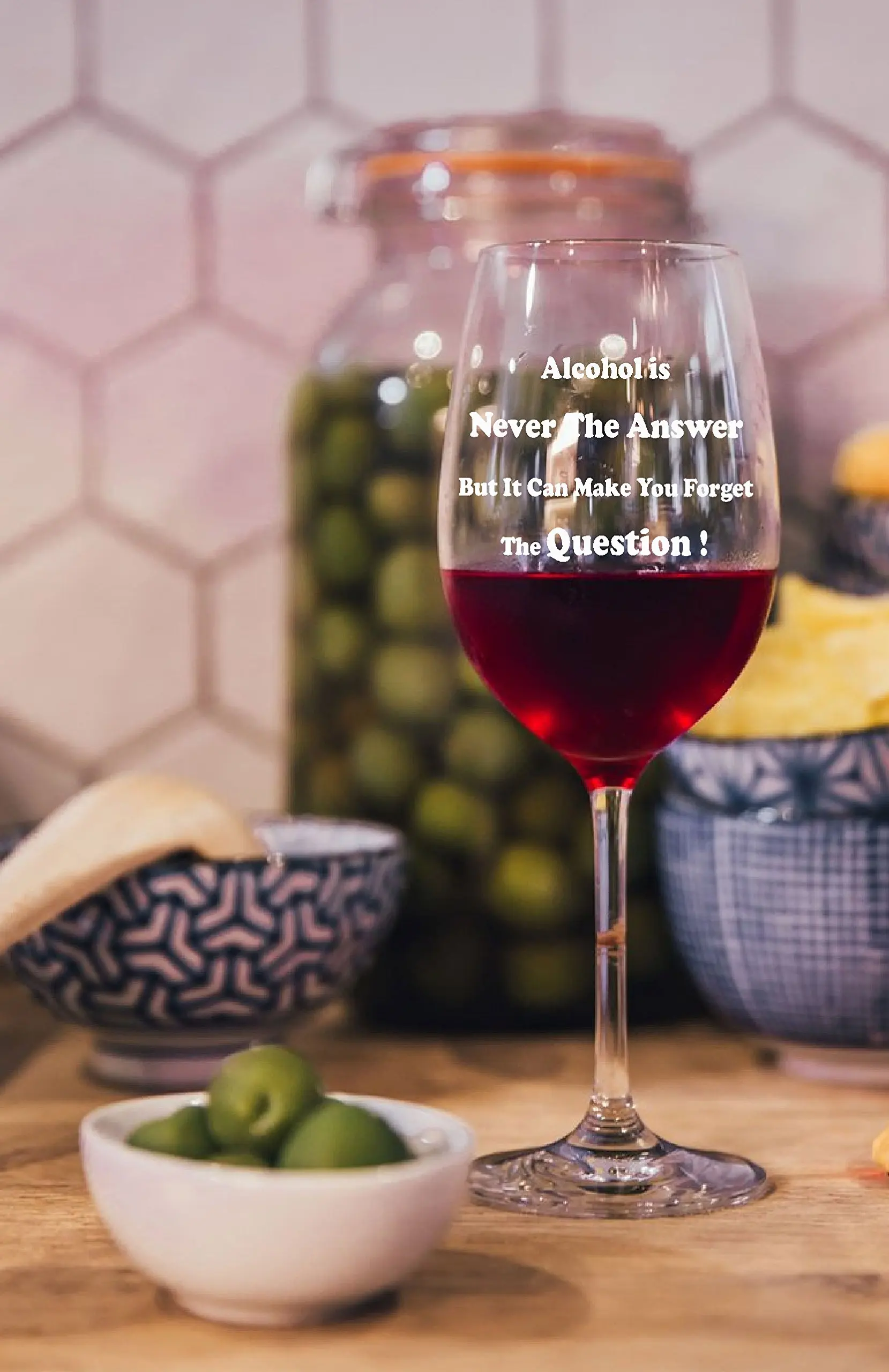 Wine Glasses Set Of 6 In Gift Box Wholesale 430ml 15oz Vintage Custom