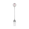 Silver Fork Pink Moon Pendant