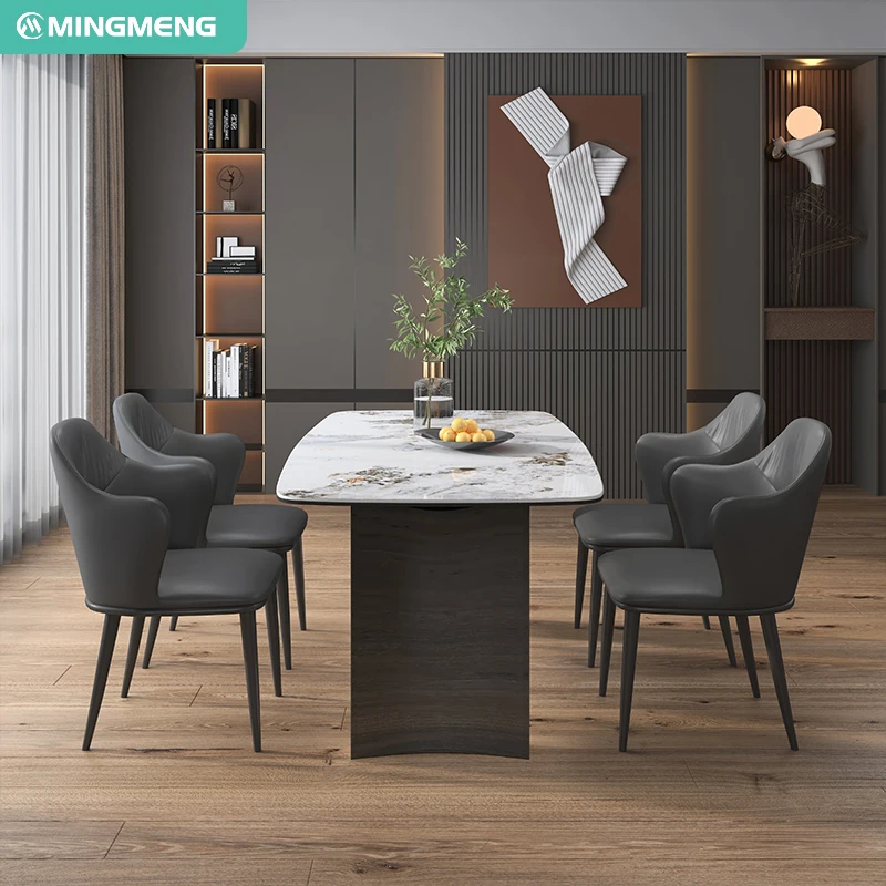 Modern Luxury Marble Dining Table Set For Restaurant & Home - Oem