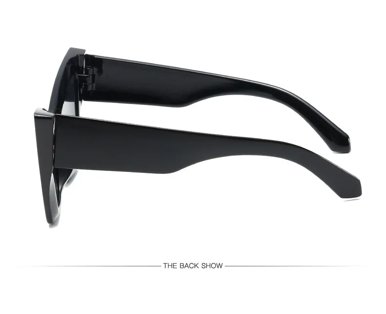 Nuevas gafas de sol Cat-eye Sunshade European and American Cool Punk Fashion Gafas de Sol para hombres y mujeres Unisex Custom Logo