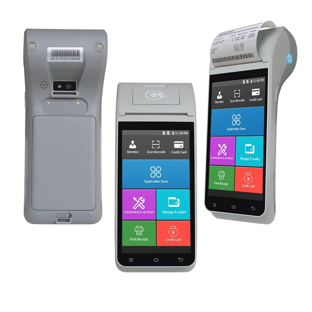 <fusuni決済> スマートフォン ZCS Mobile Payment POS System via QR Code - Z91 Dual SIM