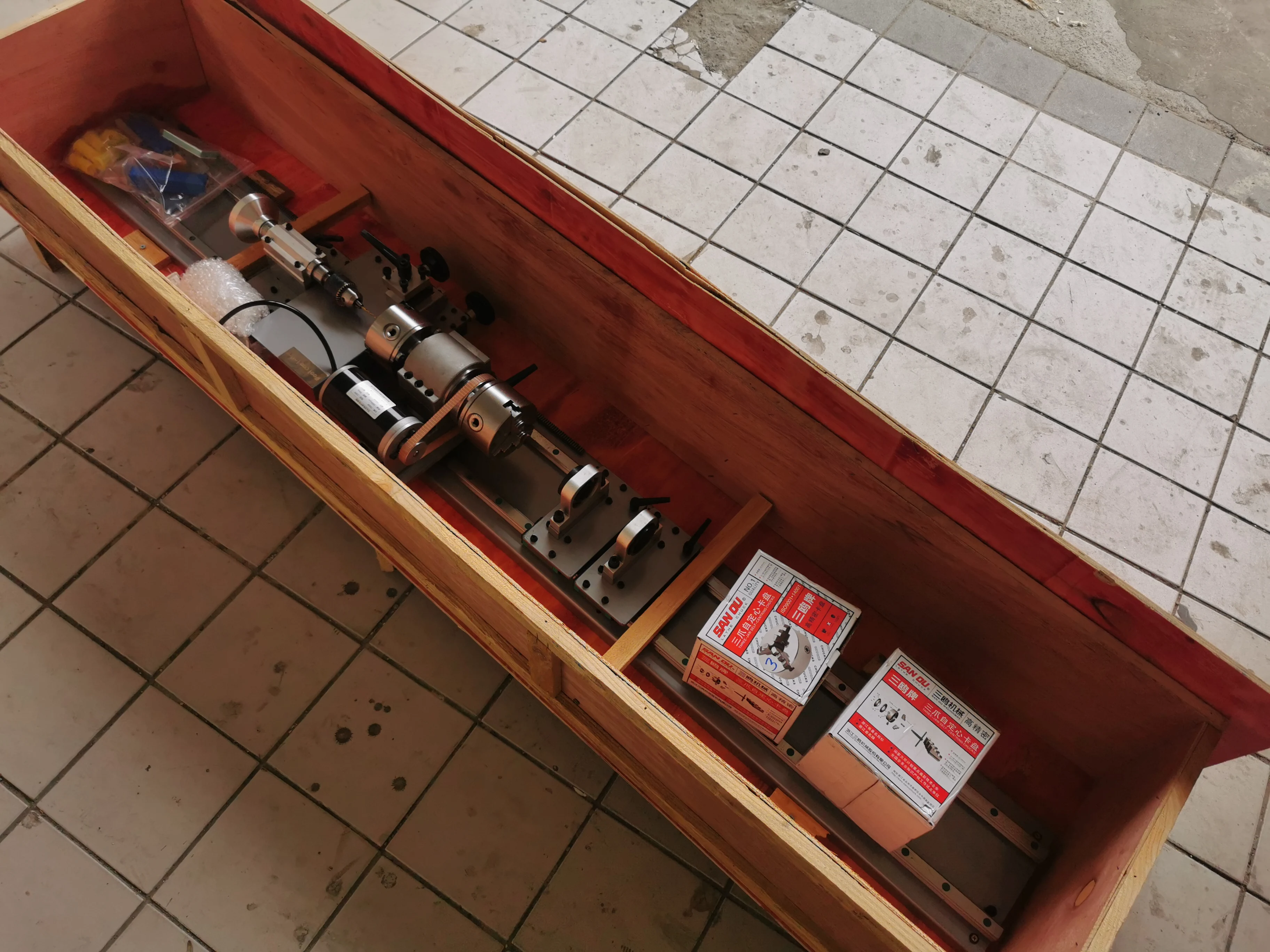 Double Head Double Track Minor Billiard Pool Cue Repair Lathe Machine